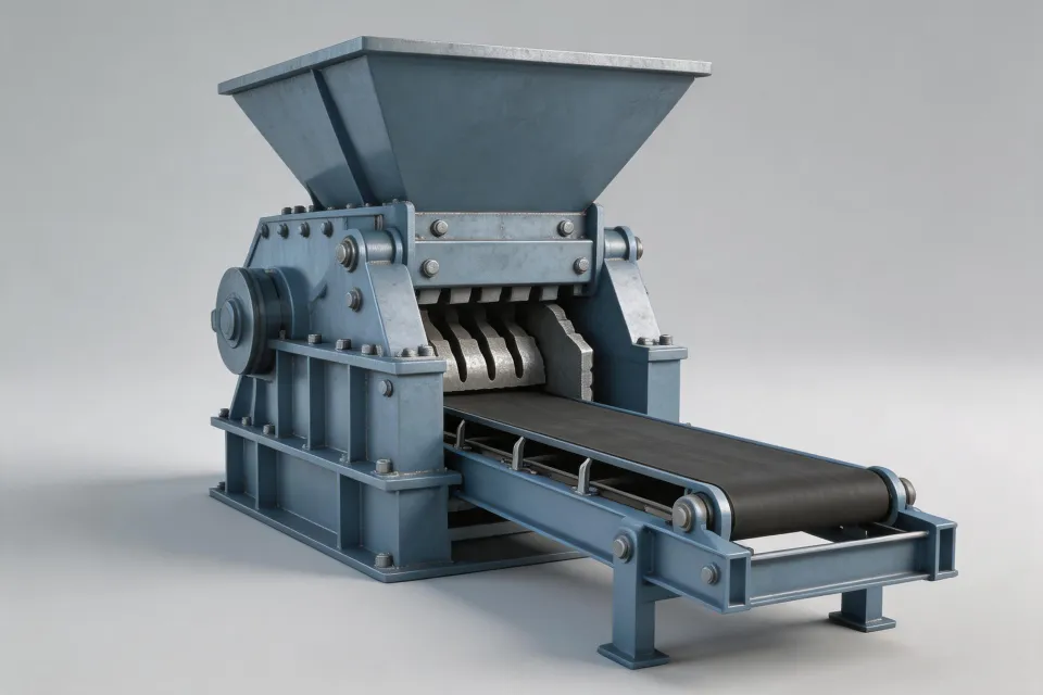 Jaw crusher primary station